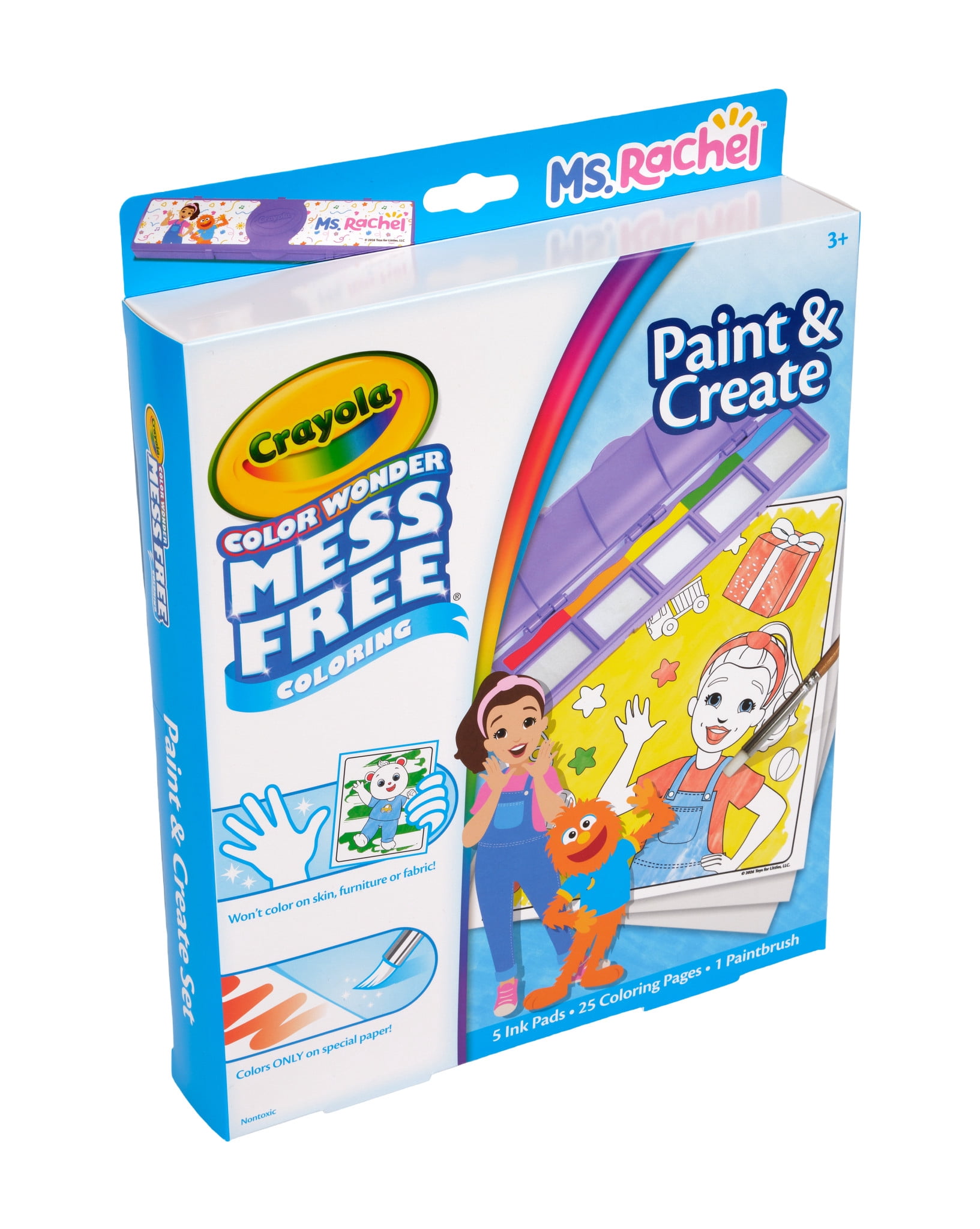CRAYOLA COLORWONDER PAINT N CREATE MS RACHEL- RFID