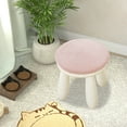 thumbnail image 5 of Btomtd Thickened Round Seat Cushion for Solid Wood Stools Four Seasons Comfort Sponge Chair Cushion for Home and Kitchen Use - 15.74x15.74 inch, Pink, 5 of 6