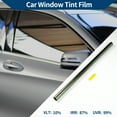 thumbnail image 3 of Película de tinte para ventanas de coche Unique Bargains Película de privacidad para coche Nano Cerámica PET 24.61 pies x 23.62 pulgadas 1 Pc Verde oscuro VLT 10% IRR 87% UVR 99%, 3 of 8