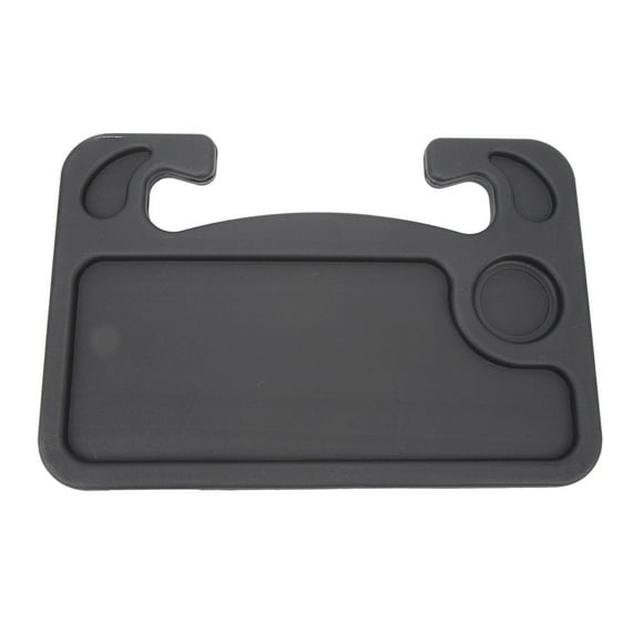 Car Steering Wheel Desk Double Sided Tray with Cup Holder, Multifunctional Auto Dining Table for Eating, Studying, Working, Universal Product