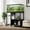 black, variant on 40-50 Gallon Fish Tank Stand with Power Outlets, Heavy Duty Metal and Wood Aquarium Stand with 4-Tier Open Storage Shelves, for Fish Tank, Turtle & Reptile Terrarium, 36.6" × 18.9" × 30.7"