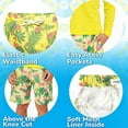 thumbnail image 6 of INGEAR Little Boys Quick Dry Beach Board Shorts Kids Swim Trunks UPF 50+ Swimsuit with Pockets, 6 of 7