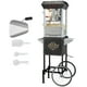 thumbnail image 1 of Máquina para hacer palomitas de maíz VEVOR con carrito, 850 W, 8 oz, 48 tazas, color negro, 1 of 9