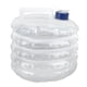 thumbnail image 3 of Contenedor de agua plegable con grifo, jarra portátil para almacenar agua, para acampar al aire libre, senderismo y escalada, 5 l, 3 of 14