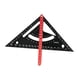 thumbnail image 5 of Escuadra de carpintero, escuadra combinada, regla triangular portátil multifuncional, herramientas de carpintería para proyectos de enmarcado y, 5 of 9