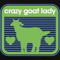 thumbnail image 3 of CafePress - Crazy Goat Lady Women's Classic T Shirt - Women's Traditional Fit Dark T-Shirt, 3 of 4