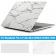 thumbnail image 3 of Plastic Hard Shell Case & Keyboard Cover & Screen Protector For MacBook Pro 13.3 Inch Case 2019 2018 2017 Release A2159 A1989 A1706 A1708 With Retina Display, 3 of 8