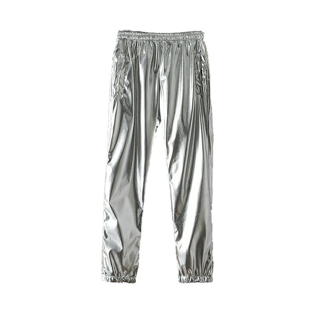Pantalons de Jogging Décontractés pour Hommes Pantalons de Randonnée à Cordon Pantalons de Survêtement de Plein Air avec Poches Pantalons Décontractés pour Hommes Argent TG