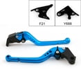 thumbnail image 1 of Long Brake Clutch Levers For Yamaha YZF 1000 R1 1999-2001 Black, 1 of 1