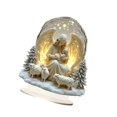 thumbnail image 1 of Letrero de mesa con escena de Natividad de ángel de Navidad 2D, 6,7x7,8 pulgadas, impermeable, decorativo, ligero, colección de escritorio, decoración Estilo A, 1 of 8