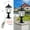 Black + 2 Pack, variant on ACE-LIGHTS,Landscape Solar Lamp With Remote Control & Dimmable LED of 2 Color Temperatures(1 Pack),Solar Column Headlights for Garden,Courtyards,Parks and other lighting Decoration(Black)