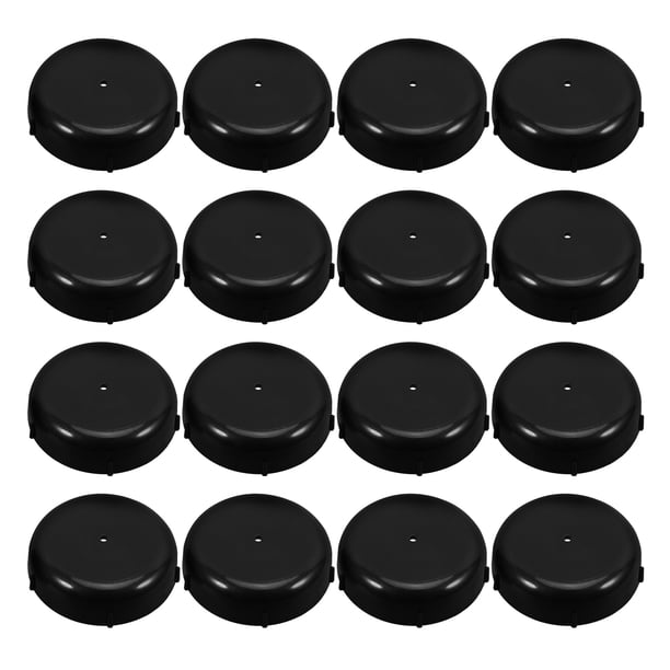 BESTYASH 32Ud Protectores De Para Patas De Sillas Y Muebles Plástico Negro Para Interiores