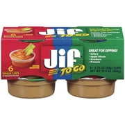 JM Smucker Jif To Go Creamy Peanut Butter, 6 ea