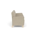thumbnail image 4 of Lesro Ravenna Lounge Reception 3 Seat Tandem Seating in Beige, 4 of 5