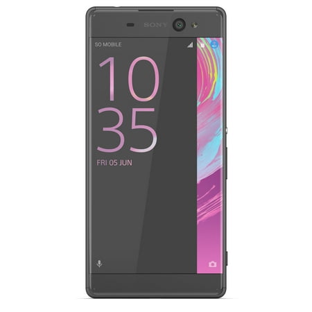 Ultra Compact Cell Phone - Sony Xperia XA Ultra F3213 16GB GSM 21MP Camera Phone - Graphite Black (Refurbished)