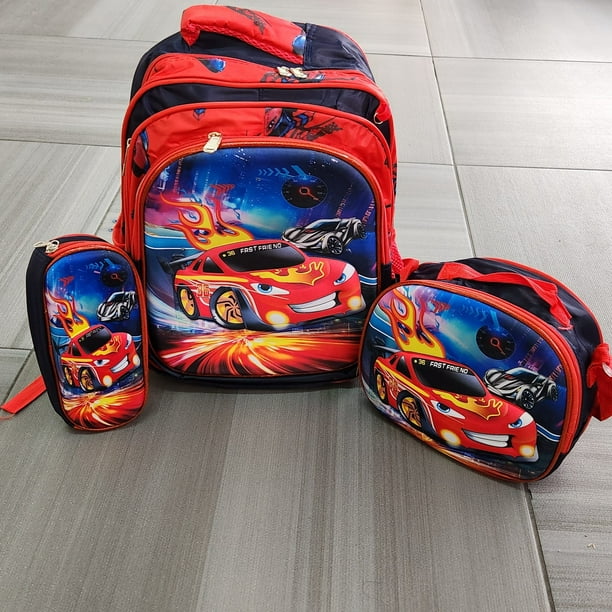 MOCHILA ESCOLAR REFORZADA 3 PIEZAS NINO Walmart en linea