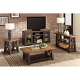 thumbnail image 7 of Martin Svensson Home Bolton 65" TV Stand w/ Electric Fireplace Black and Natural, 7 of 7