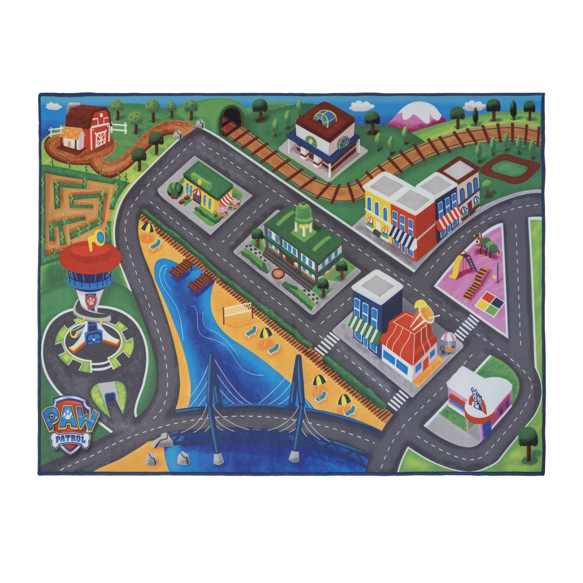 Paw Patrol Game Rug (46" x 61")