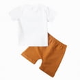 thumbnail image 4 of NOLDARES Toddler Boy Summer Play Clothes Short Sleeve Tee Elastic Shorts Outfit 12M-5T Blazer,12-18 M, 4 of 9