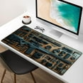 thumbnail image 4 of Birdeem Gaming Mouse Pad, Large Mouse Pad, Cool Military Weapon Build Weapon Parts Display Large Gaming Mouse Pad, Mouse Pads for Desk, Large Mouse Pad for Desk, Large Gaming Mouse Pad, Cool Mouse Pad, 4 of 6