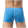 thumbnail image 5 of Bixock Boxer Briefs for Men,Men's Underwear Ice Silk Solid Color Pouch Enhanced Breathable Stretch Briefs, 5 of 6