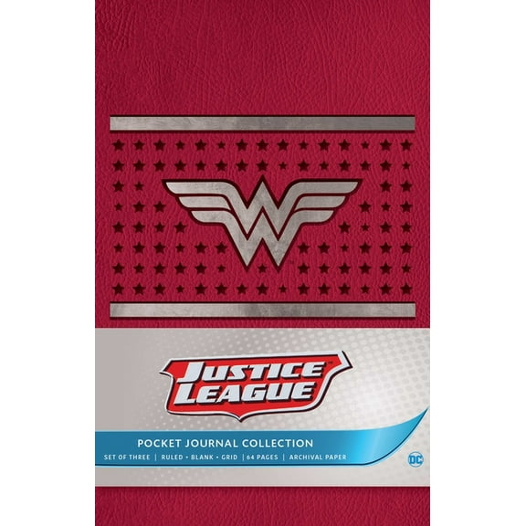 Comics DC Comics: Justice League Pocket Journal Collection (Set of 3), (Hardcover)
