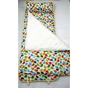 SoHo Nap Mat for Toddlers, Birdly Friends, With Pillow and Carrying Strap for Preschool or Daycare for Preschool or Daycare