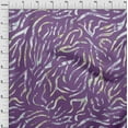 thumbnail image 4 of oneOone Cotton Poplin Purple Fabric Tropical Monstera Leaves Quilting Supplies Print Sewing Fabric By The Yard 56 Inch Wide, 4 of 4