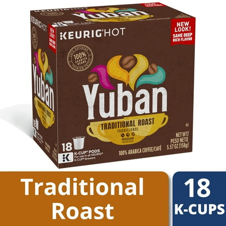 Yuban Traditional Roast Coffee K-Cup Pods 18 ct Box