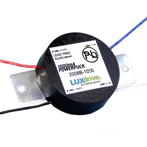 LuxDrive PowerPuck - 1000mA Constant Current LED Driver