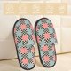 thumbnail image 2 of Balery Colorful Checkered Pantuflas de Casa de Felpa Silenciosas con Diseño Estampado, Zapatillas Cómodas Antideslizantes de Algodón para Interior-Large, 2 of 8