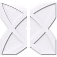 thumbnail image 1 of Ekena Millwork CMP38TS2-02000 38 in. OD x 2 in. ID Square Titus Architectural Grade PVC Contemporary Ceiling Medallion - 2 Piece, 1 of 1