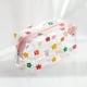 thumbnail image 1 of Neceser Transparente con Estampado Floral - Mini Organizador de Cosméticos de Viaje Portátil con Cremallera, 18 X 10 X 10 Cm, Estuche de Almacenamiento Lavable de Pvc para Mujer, 1 of 3