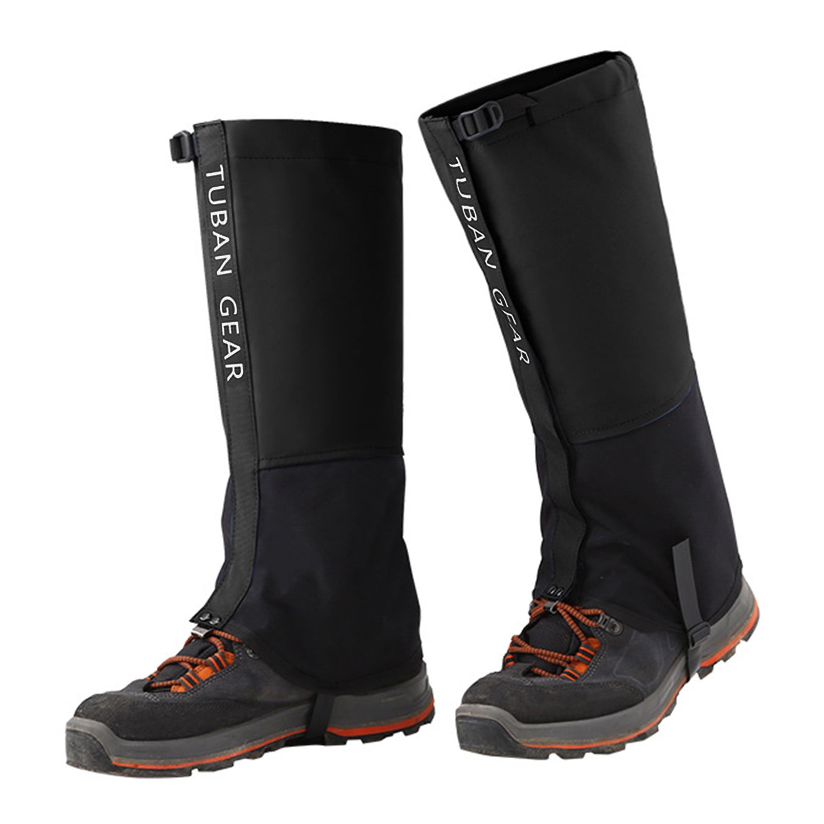 Tomshine Leg Gaiters Fleece Lined Waterproof Adjustable Tear Snow Boot