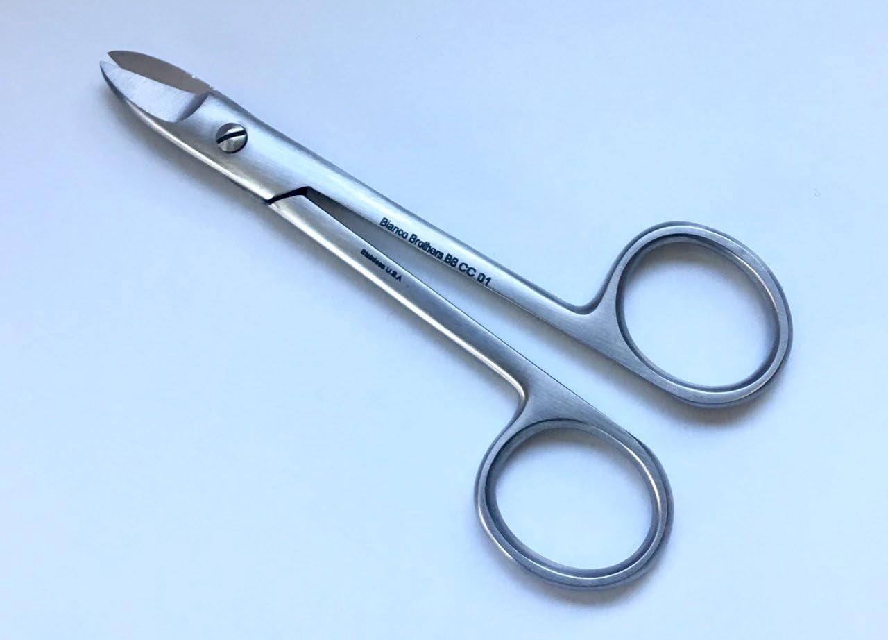 Bianco Brothers Instruments "Tonight's the Night" Grooming Kit for Men, Nose Hair Scissor, Nail Care Scissor, and Round-Tip Tweezer