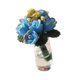 thumbnail image 4 of Accesorios de Plantas de Bonsái en Miniatura a Escala 1:12, Adorno de Micro Paisaje, Casa de Muñecas, Flor en Maceta para Decoración de Casa de Muñeca Azul claro Hugo Accesorios de casa de muñecas, 4 of 9