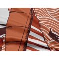 thumbnail image 5 of oneOone Rayon Orange Fabric Nautical Sewing Craft Projects Fabric Prints By Yard 56 Inch Wide, 5 of 8