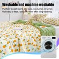 thumbnail image 6 of HongHeng Friendly Plain Printed Washed Cotton Summer Quilt Ventilation Quilt 150x200cm, 6 of 6