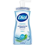 Dial Antibacterial Foaming Hand Wash, Spring Water, 7.5 fl oz