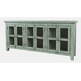 Jofran Rustic Shores 70" Coastal Distressed Acacia SixDoor Accent