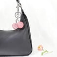 thumbnail image 5 of Topboutique Cherry Keychain Silver-Pink Bag Charms for Handbags, Glitter Cherry Key Chain, Cute Cherry Bag Charms, Metal Purse Charms, Glitter Cherry Key Chain for Gifts, 5 of 7
