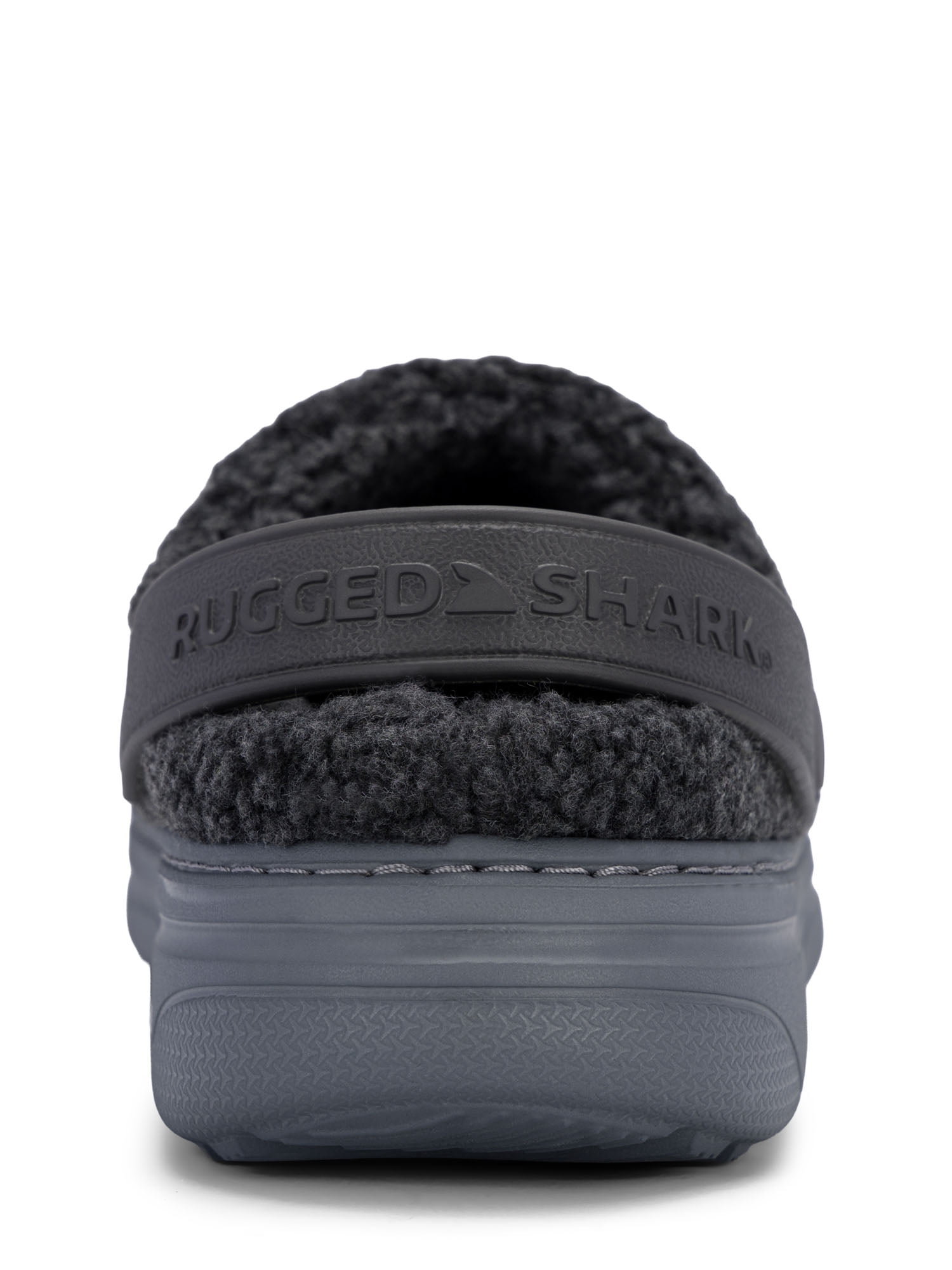 Rugged Shark Men's Faux Shearling Clogs