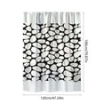 thumbnail image 3 of AuroraX 72x47 Inch Shower Curtain Liner Set,Heavy Duty Plastic Textured Waterproof Bathroom Curtain with 8 Hooks,Fall Bathroom Home Decoration, 3 of 6