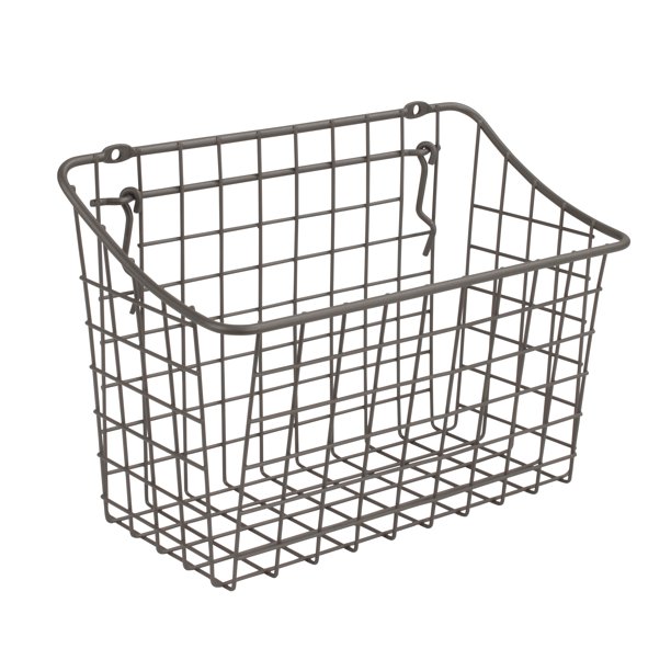 Spectrum Diversified 10" x 5" x 7" Pegboard & Wall Mount Basket, Large