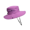 thumbnail image 2 of Sonducket Sombreros para el sol Niños Adultos Senderismo Sombrero de pescador Sombrero para viajes al aire libre Sombreros Púrpura/Adulto Sonducket AP009503-15B, 2 of 6