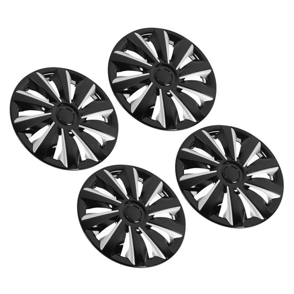 15 Inch Wheel Hub Caps, Hubcap Wheel Cover Snap On 4Pcs Wheel Hub Cap for Vehicle
