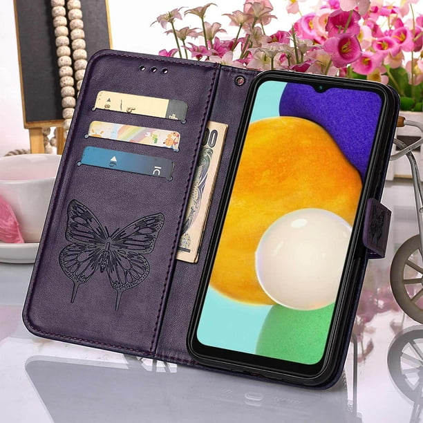 Dteck for Samsung Galaxy A53 5G 6.5 inch Butterfly & Flower