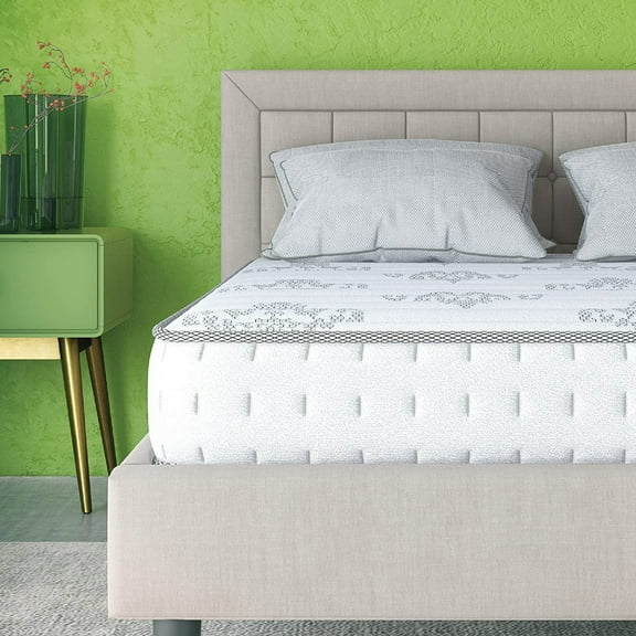 Classic Brands Decker 10.5 in. Firm Hybrid Memory Foam and Innerspring Mattress