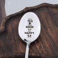 thumbnail image 3 of Book Lover Spoon Gift for Daughter Son Birthday Gifts for Men Women Friend Valentines Day Gifts for Girlfriend Boyfriend Wedding Gifts for Brother Sister Bookworm Gifts for Dad Tea Coffee Lover, 3 of 7