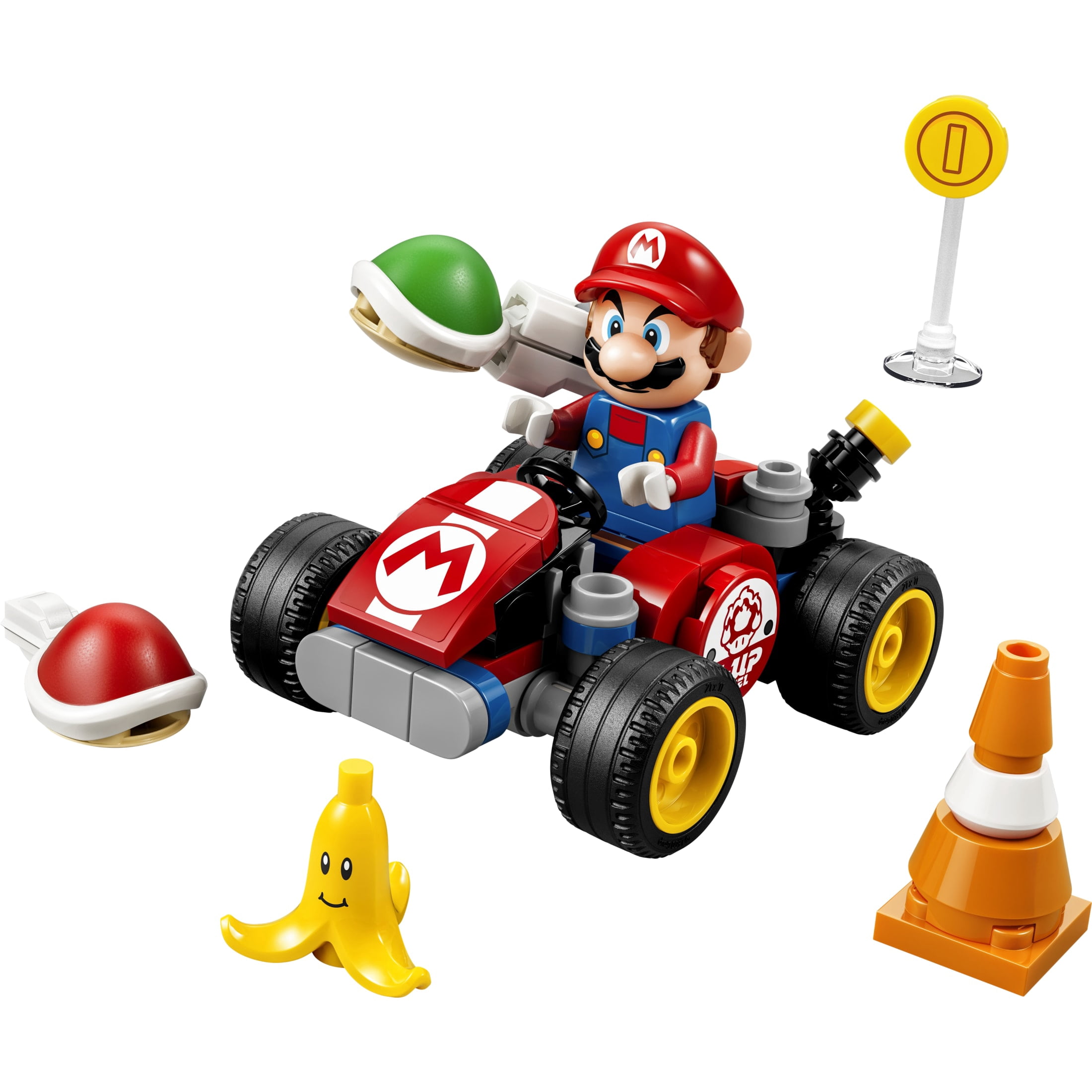 LEGO Super Mario Kart – Racing with Mario - Building Toy for Boys & Girls, Ages 6+ - Gift Idea for Birthdays - Nintendo Toy for Kids - 72054